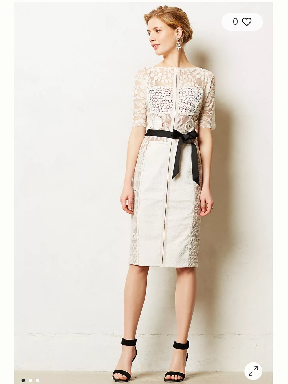 Anthropologie Byron Lars Carissima Sheath Dress